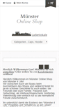 Mobile Screenshot of muenster-online-shop.de