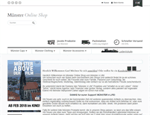 Tablet Screenshot of muenster-online-shop.de